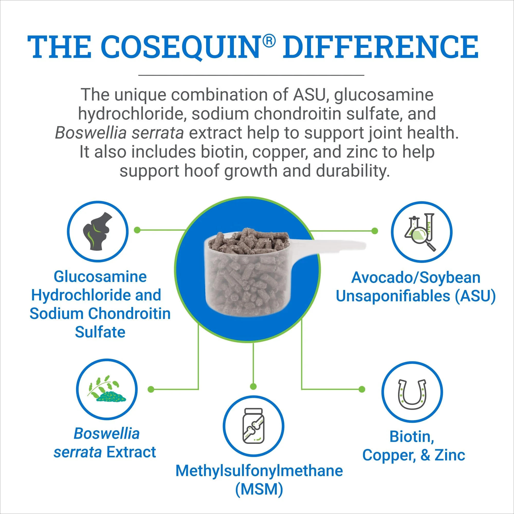 Nutramax Cosequin ASU Joint & Hoof Pellets Joint Health Supplement for Horses - Image 6