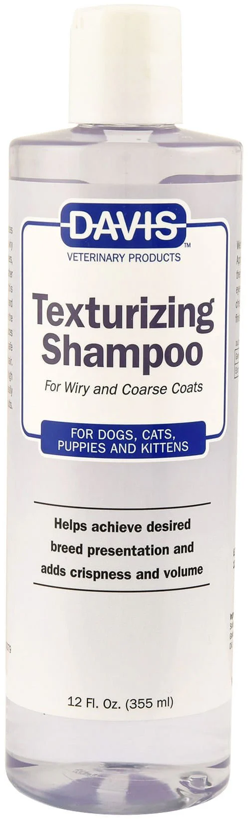 Davis Texturizing Pet Shampoo for Wiry & Coarse Coats, Dogs & Cats