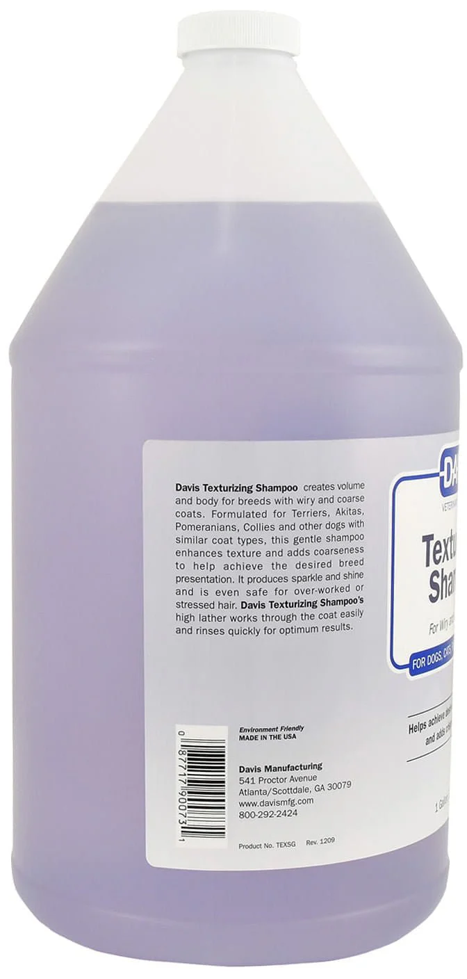 Davis Texturizing Pet Shampoo for Wiry & Coarse Coats, Dogs & Cats - Image 6