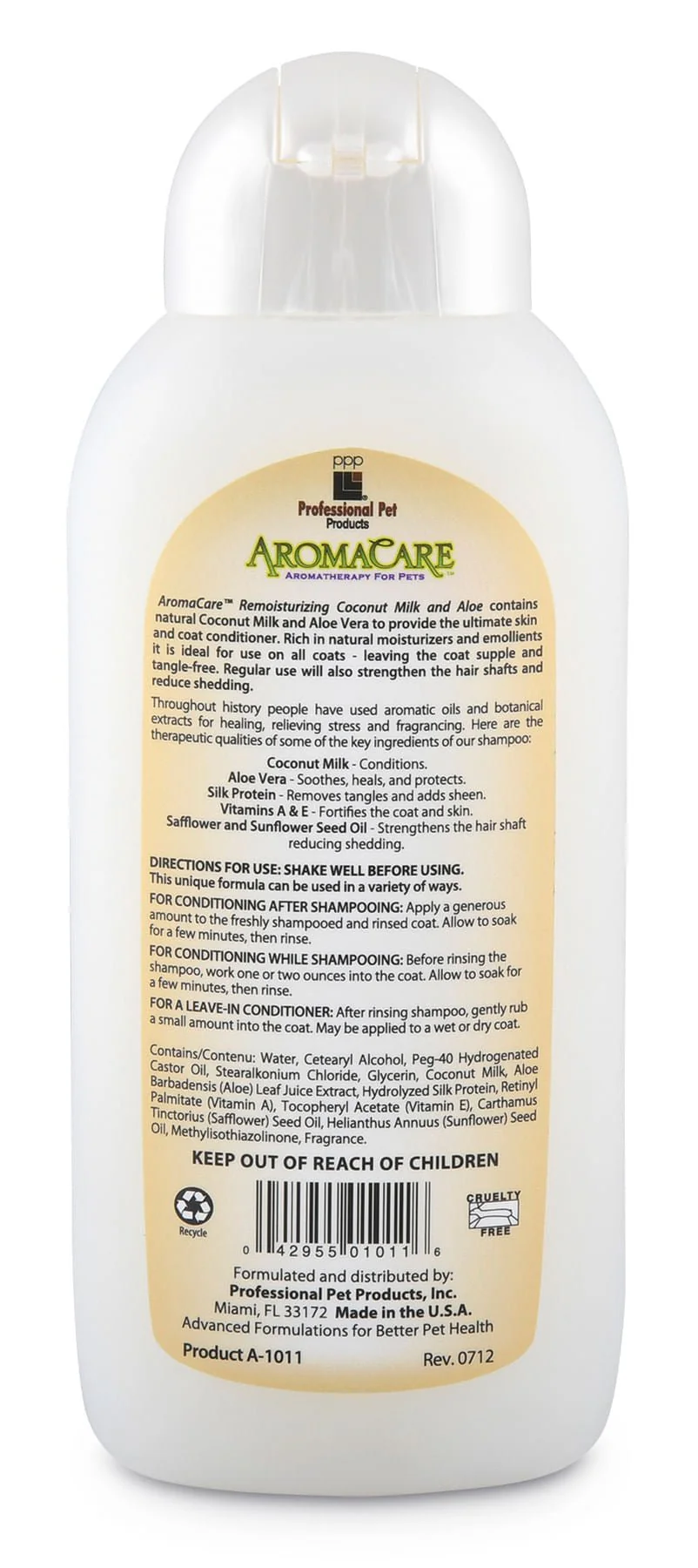 AromaCare Coconut Conditioner for Pets - Image 2