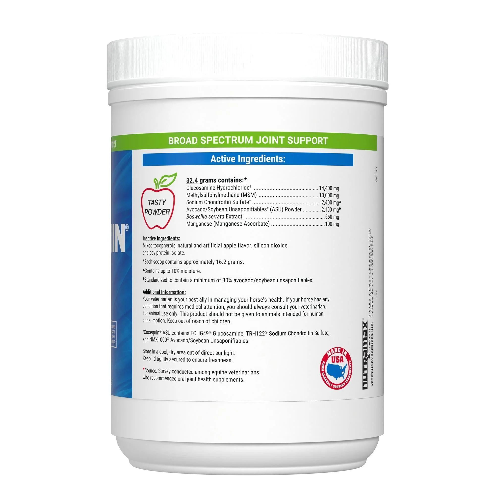 Nutramax Cosequin ASU Joint Health Supplement for Horses - Image 2