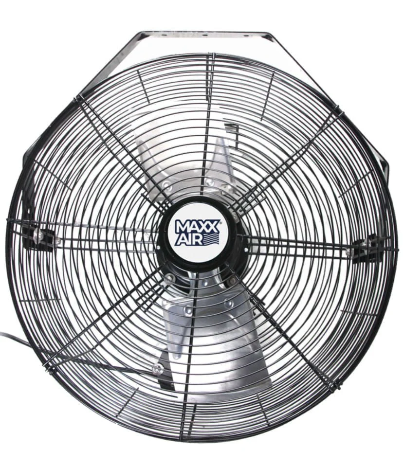 Maxx Air High Velocity 18" Wall Mount Fan - 2 Blades - Image 2