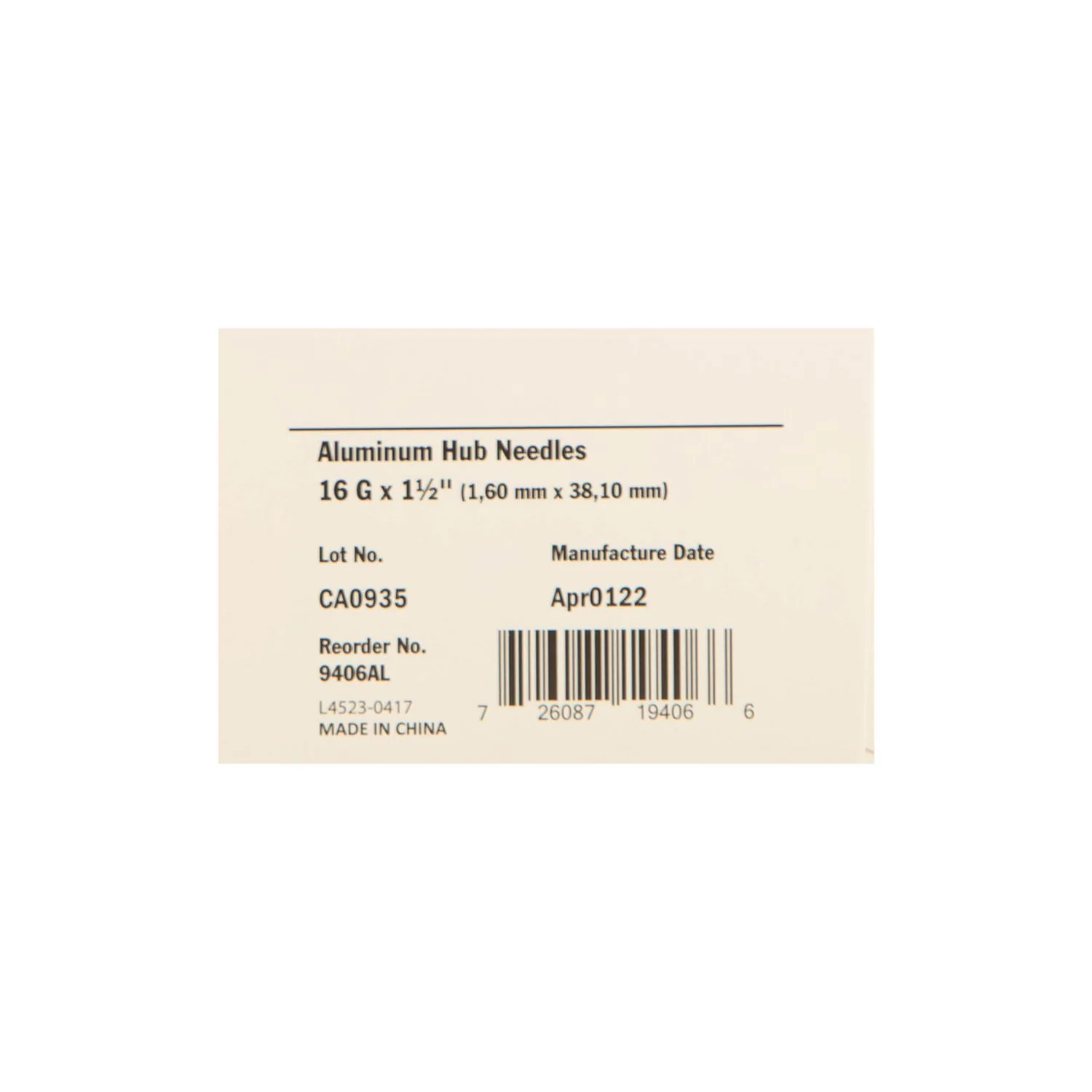 Ideal Aluminum Hub Needles, Box of 100 - Image 18