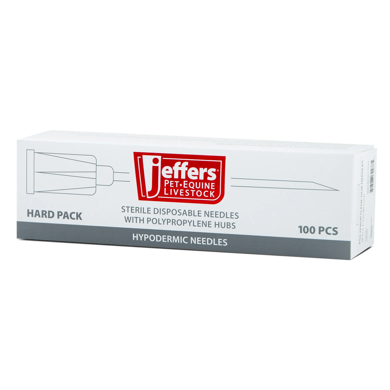 Jeffers Poly Hub Hypodermic Needles for Veterinary Use, Box of 100 - Image 10
