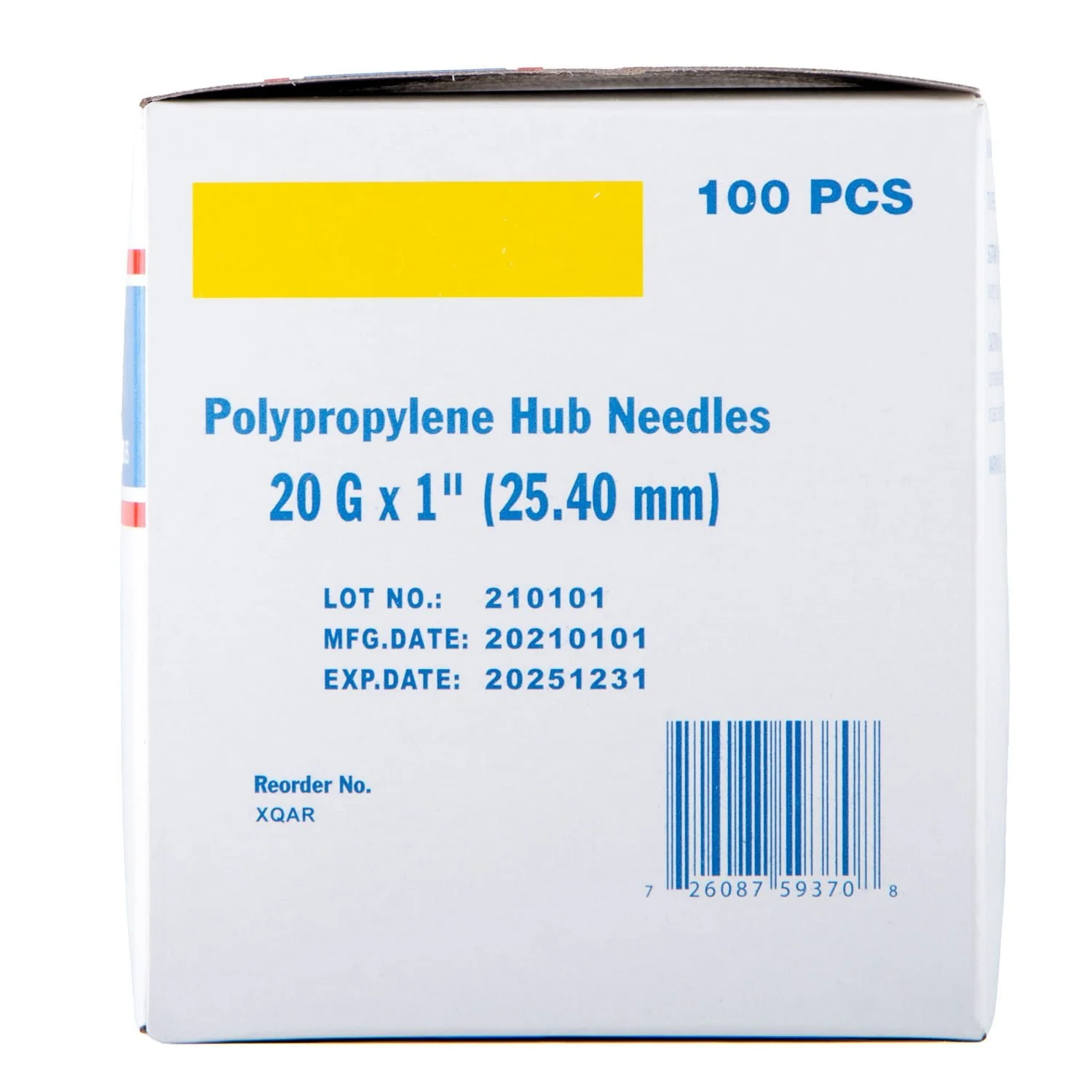 Jeffers Poly Hub Hypodermic Needles for Veterinary Use, Box of 100 - Image 4