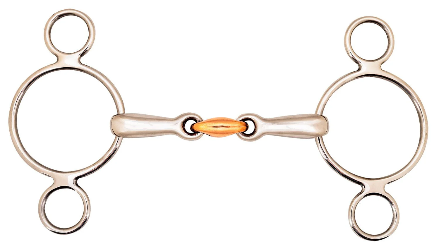 Shires 2 Ring Elevator Snaffle Bit - Image 2