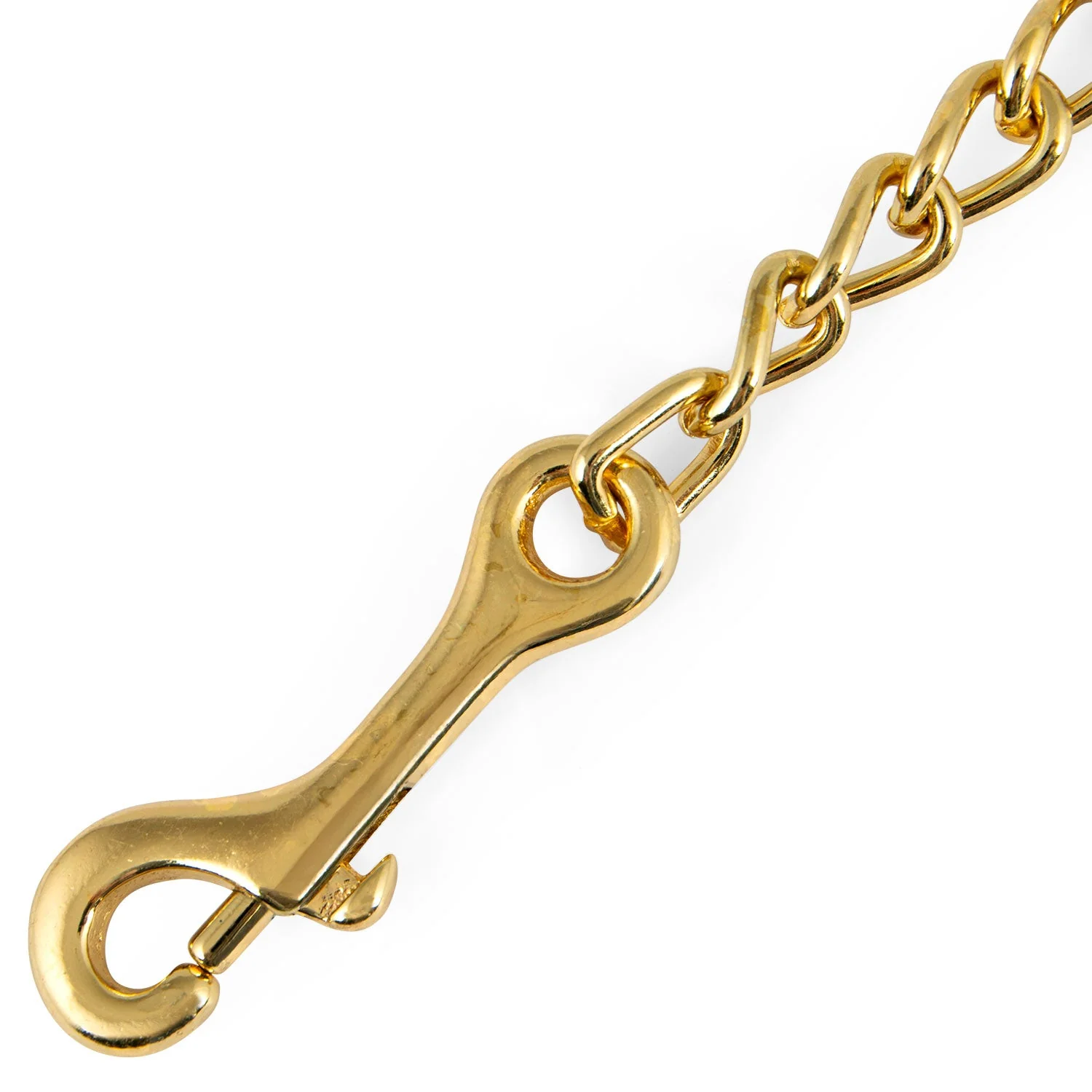 Jeffers Horse Lead Chain with Bolt Snap End & Square Eye Swivel End - Image 8