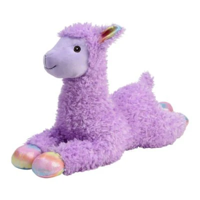 24" Jumbo Plush Llama, Assorted Colors - Image 3