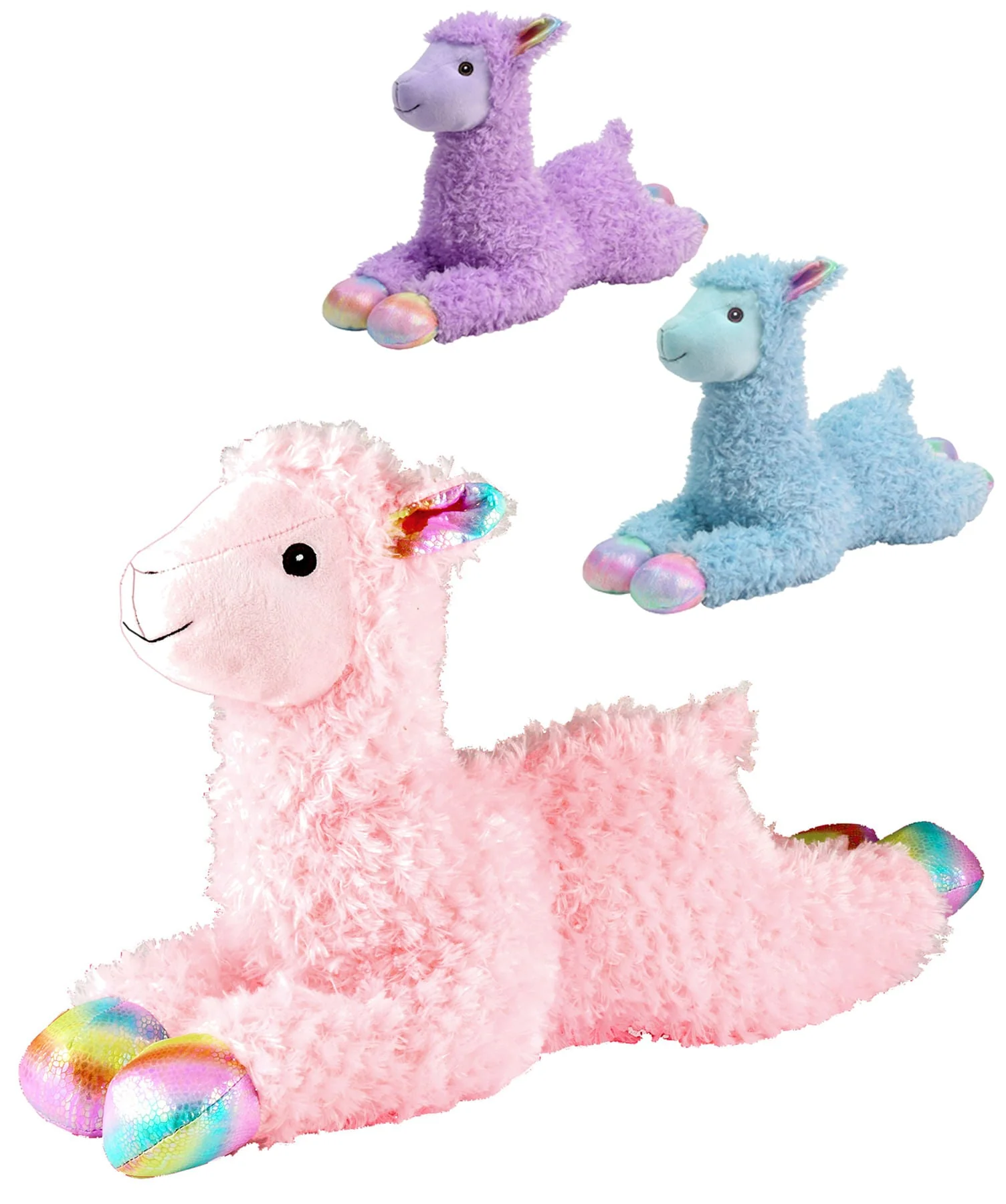 24" Jumbo Plush Llama, Assorted Colors - Image 5