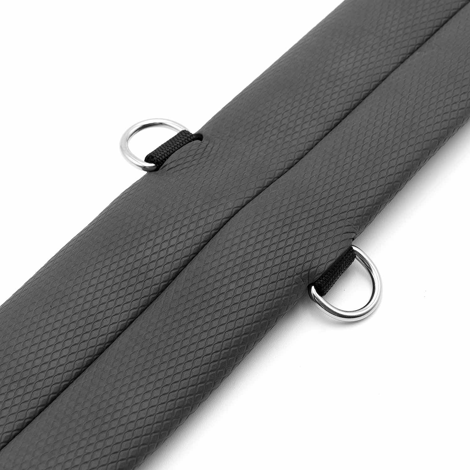 Jeffers Western PVC Sleeve Straight Cinch with Stainless Steel Hardware, Black - Image 8