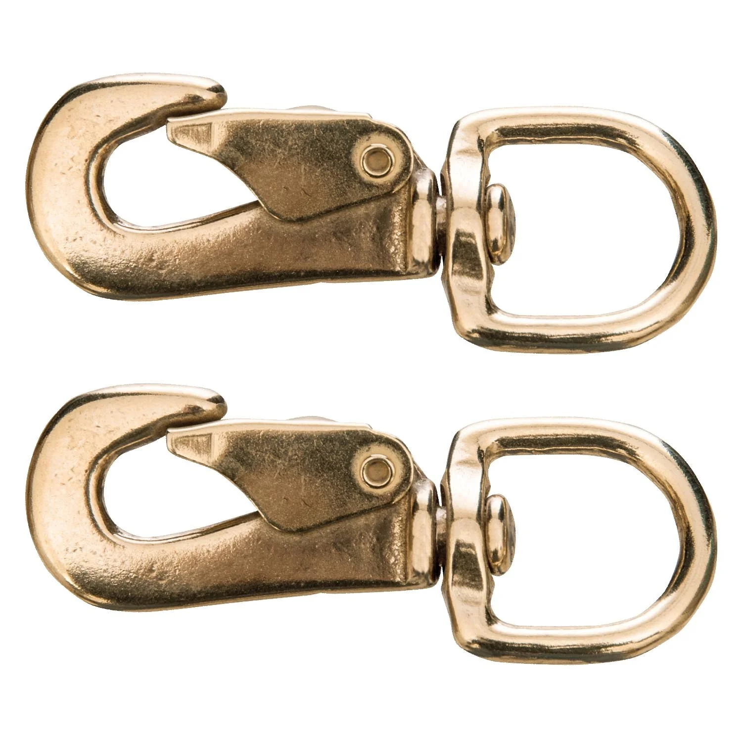 Jeffers Solid Brass Spring Snap, 3/4" x 3-1/2"L - Image 3