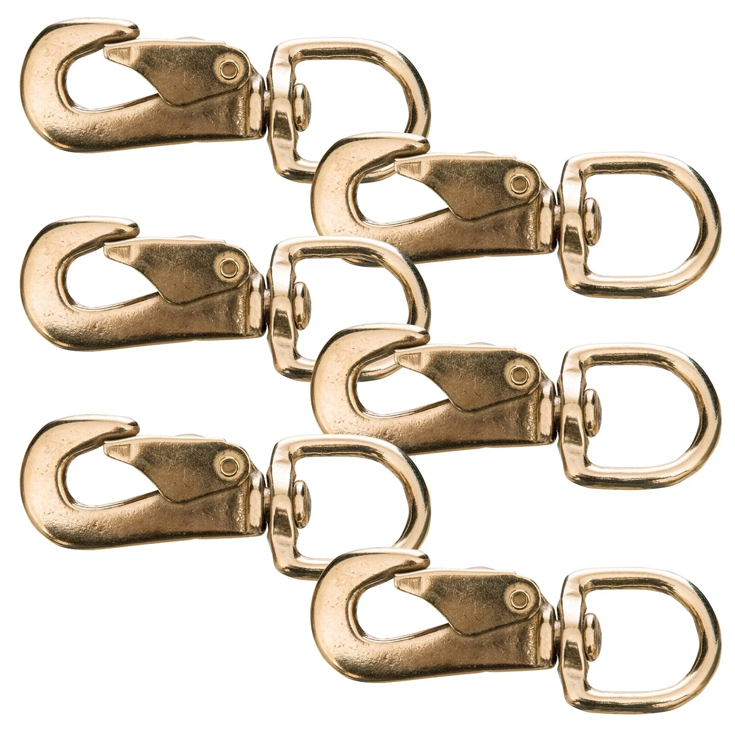 Jeffers Solid Brass Spring Snap, 3/4" x 3-1/2"L - Image 5
