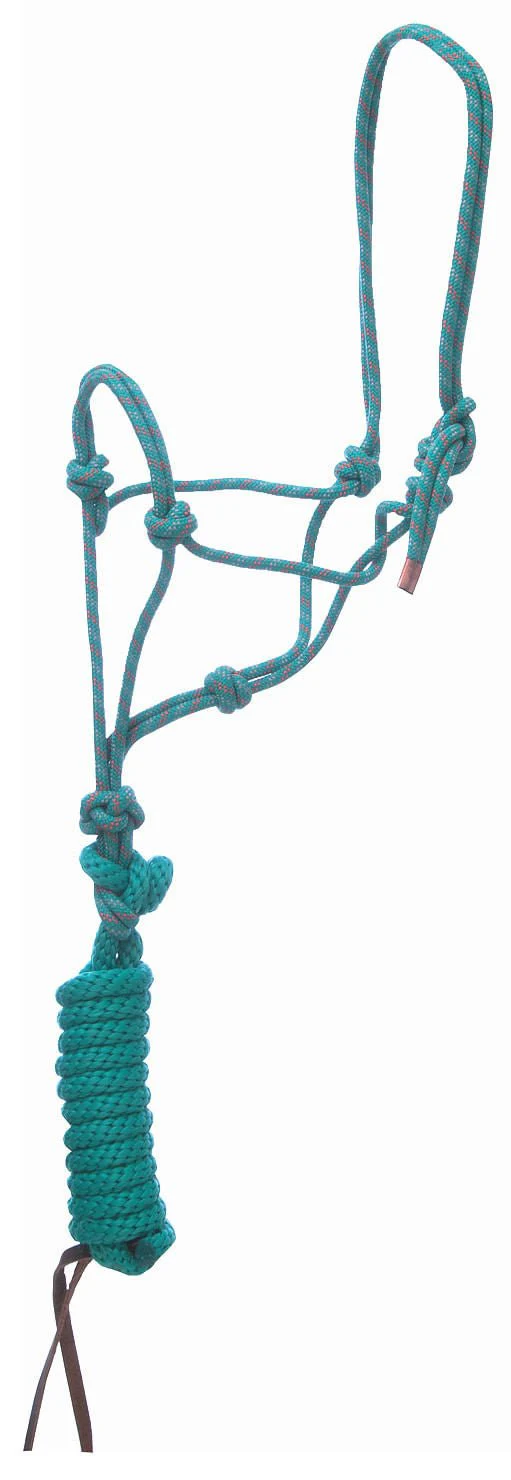 Weaver Leather Diamond Braid Rope Halter with Lead - Image 20