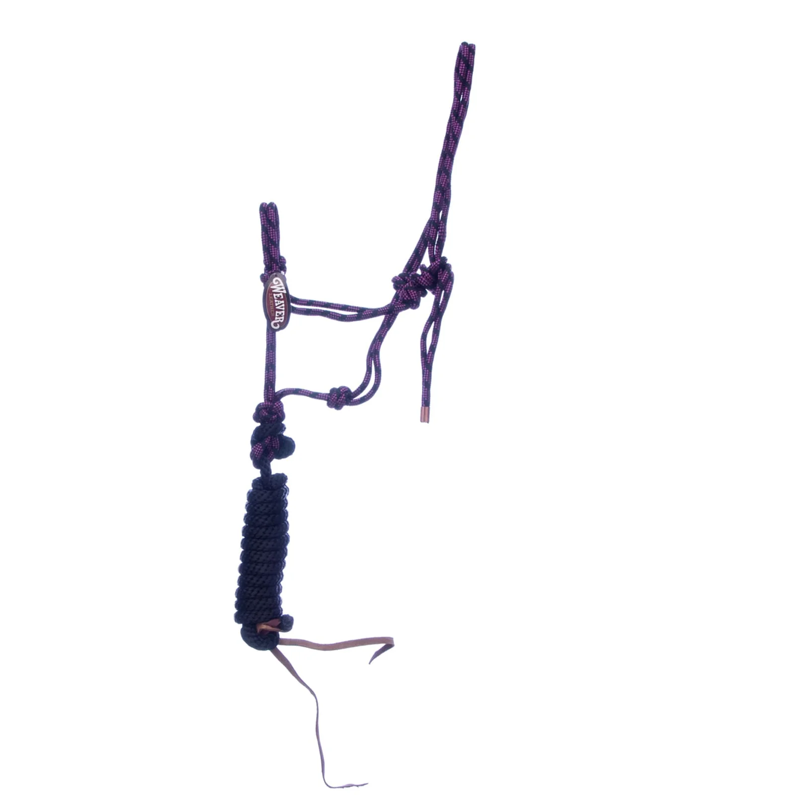 Weaver Leather Diamond Braid Rope Halter with Lead - Image 5