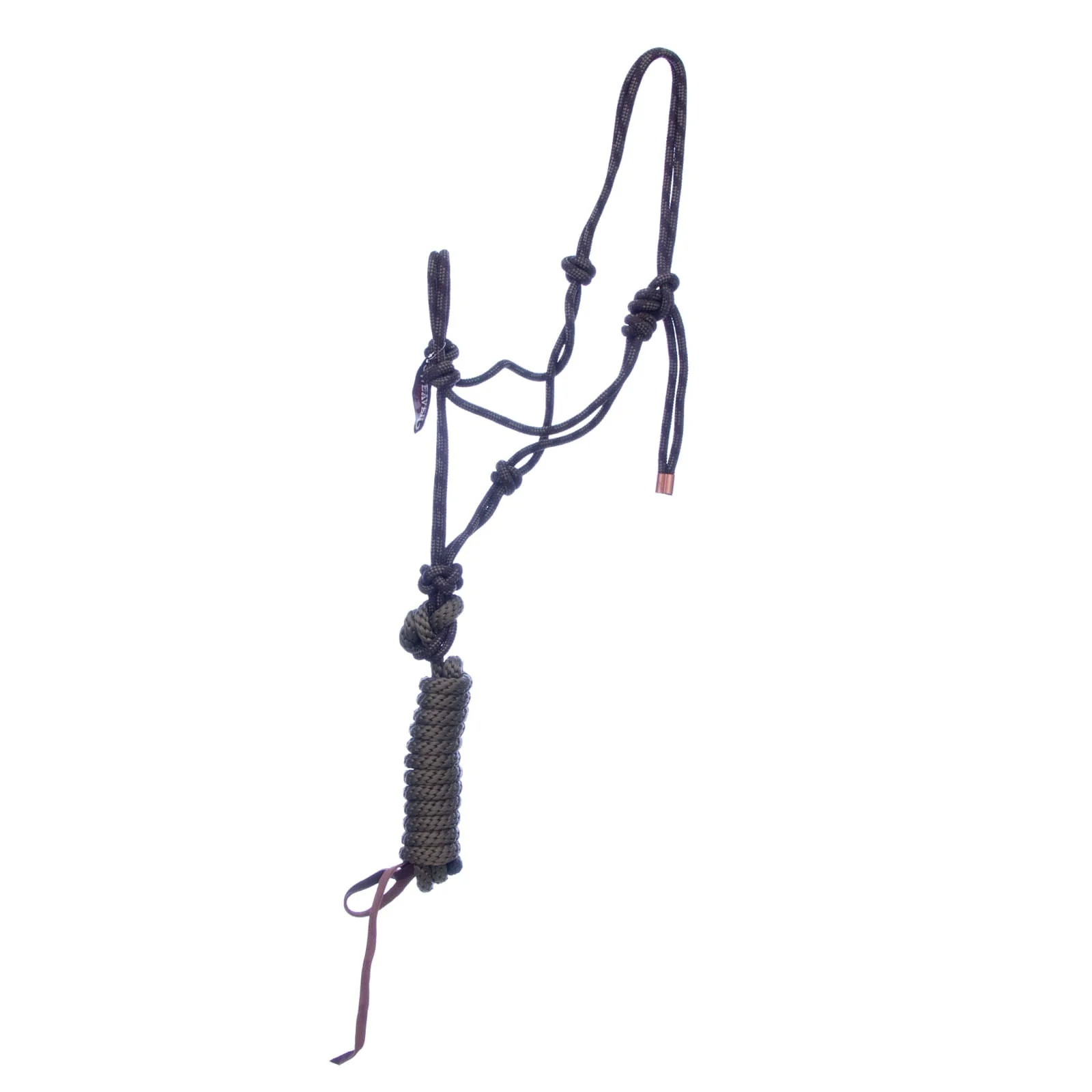 Weaver Leather Diamond Braid Rope Halter with Lead - Image 7