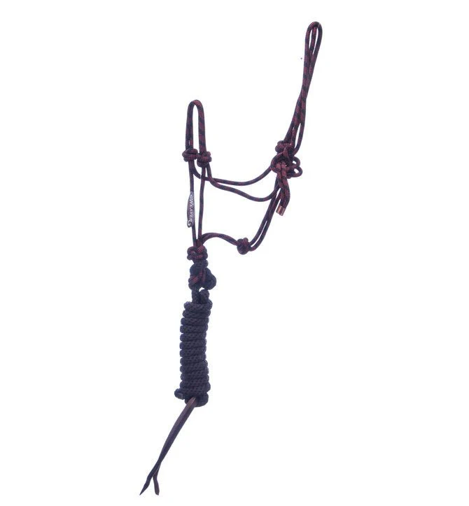 Weaver Leather Diamond Braid Rope Halter with Lead - Image 9