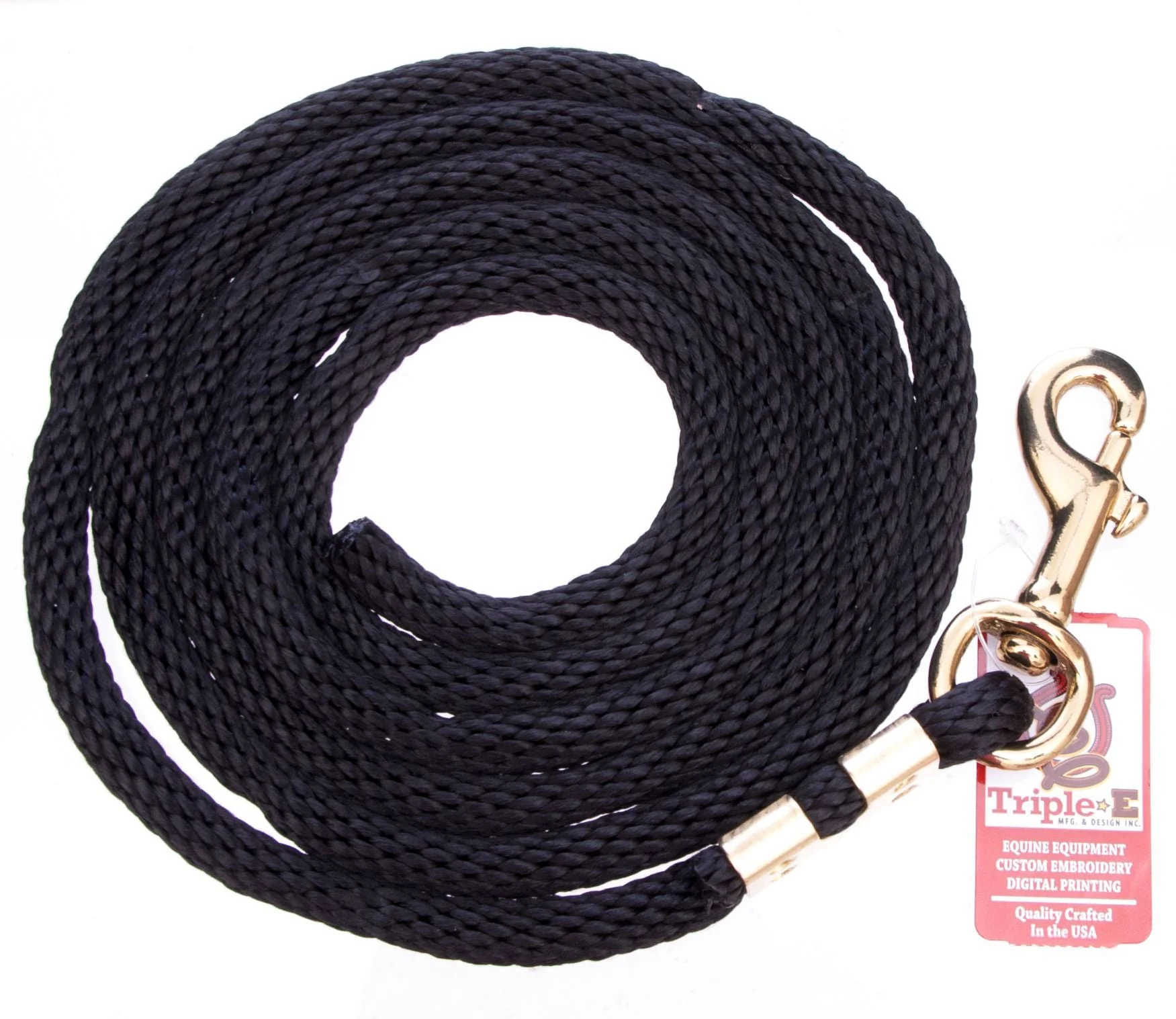 Triple E Mini Poly Horse Lead Rope with Bolt Snap, 7" - Image 21