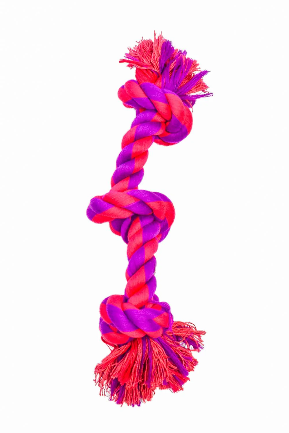 3 Knot Cotton Rope Bone Dog Toy - Image 6