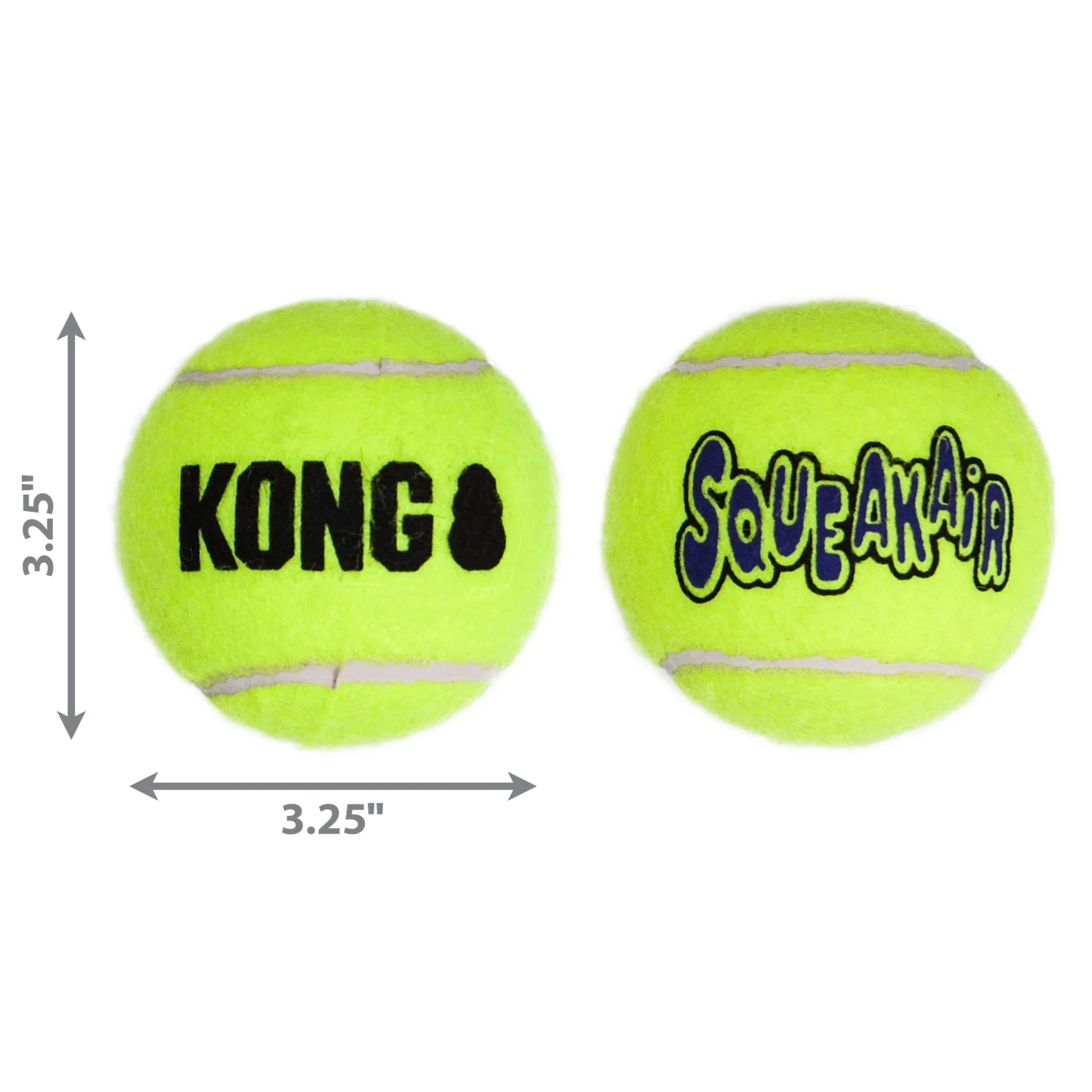 KONG SqueakAir® Ball – Durable Squeaker Tennis Ball Dog Toy for Fetch & Play - Image 8