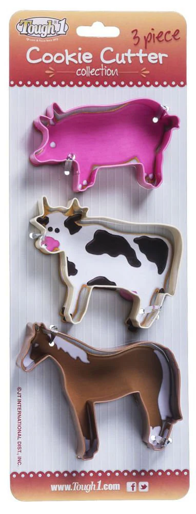 Tought1 3-Piece Metal Cookie Cutters Set - Image 8
