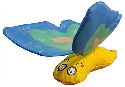 Yeowww! Crinkle Catnip Butterfly Cat Toy - Image 3