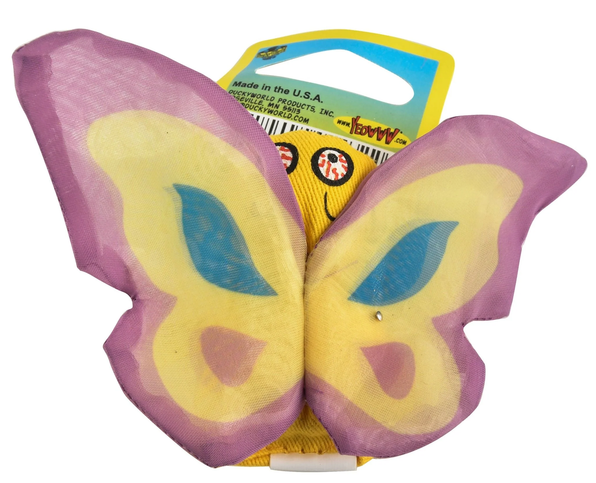 Yeowww! Crinkle Catnip Butterfly Cat Toy - Image 7