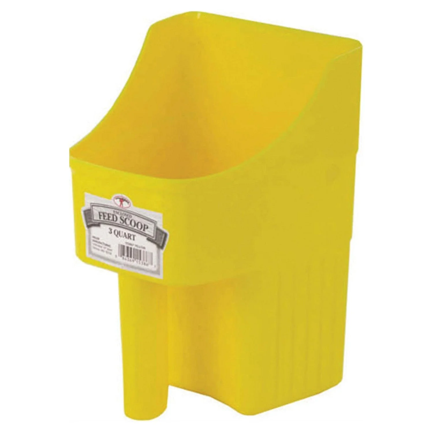 Little Giant Plastic Enclosed Feed Scoop, 3 Quart - Image 2