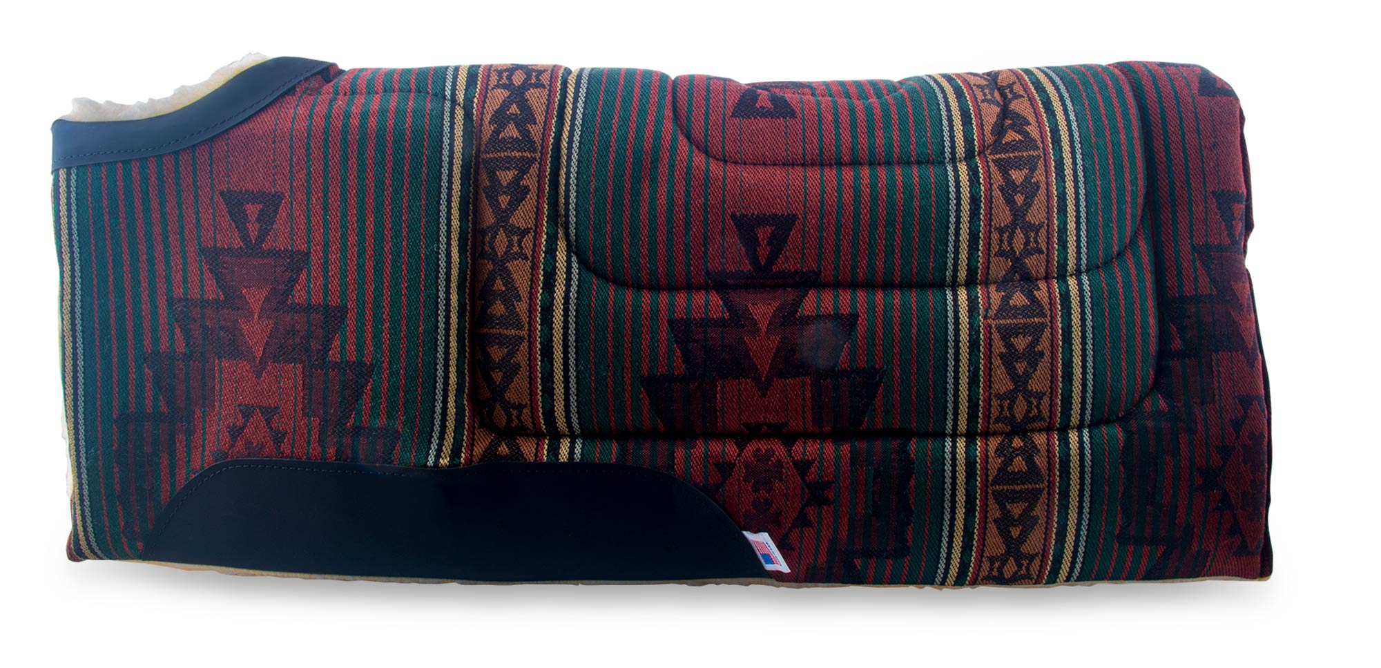 Mustang Sierra Herculon Cut Back & Built Up Saddle Pad, 30" x 32" - Image 6