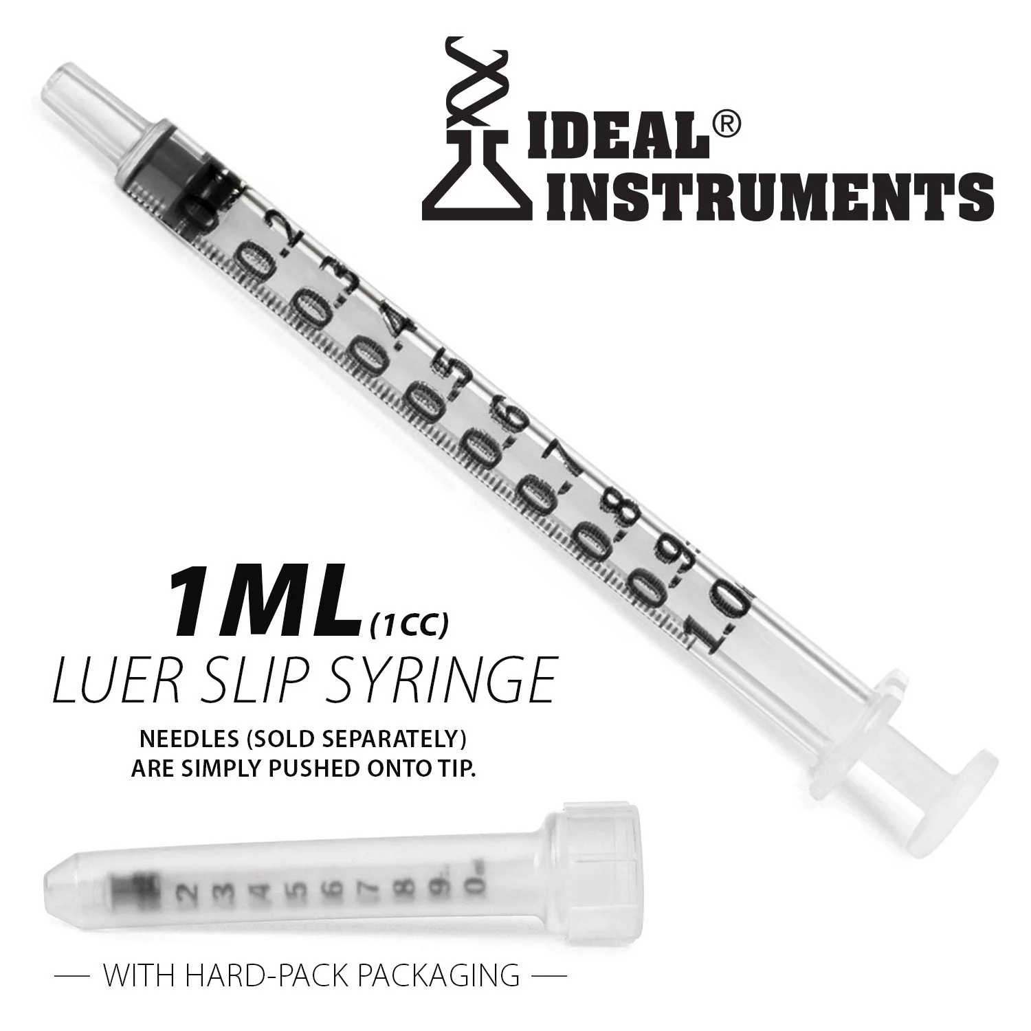 Ideal Luer Slip Syringes, Boxes - Image 3