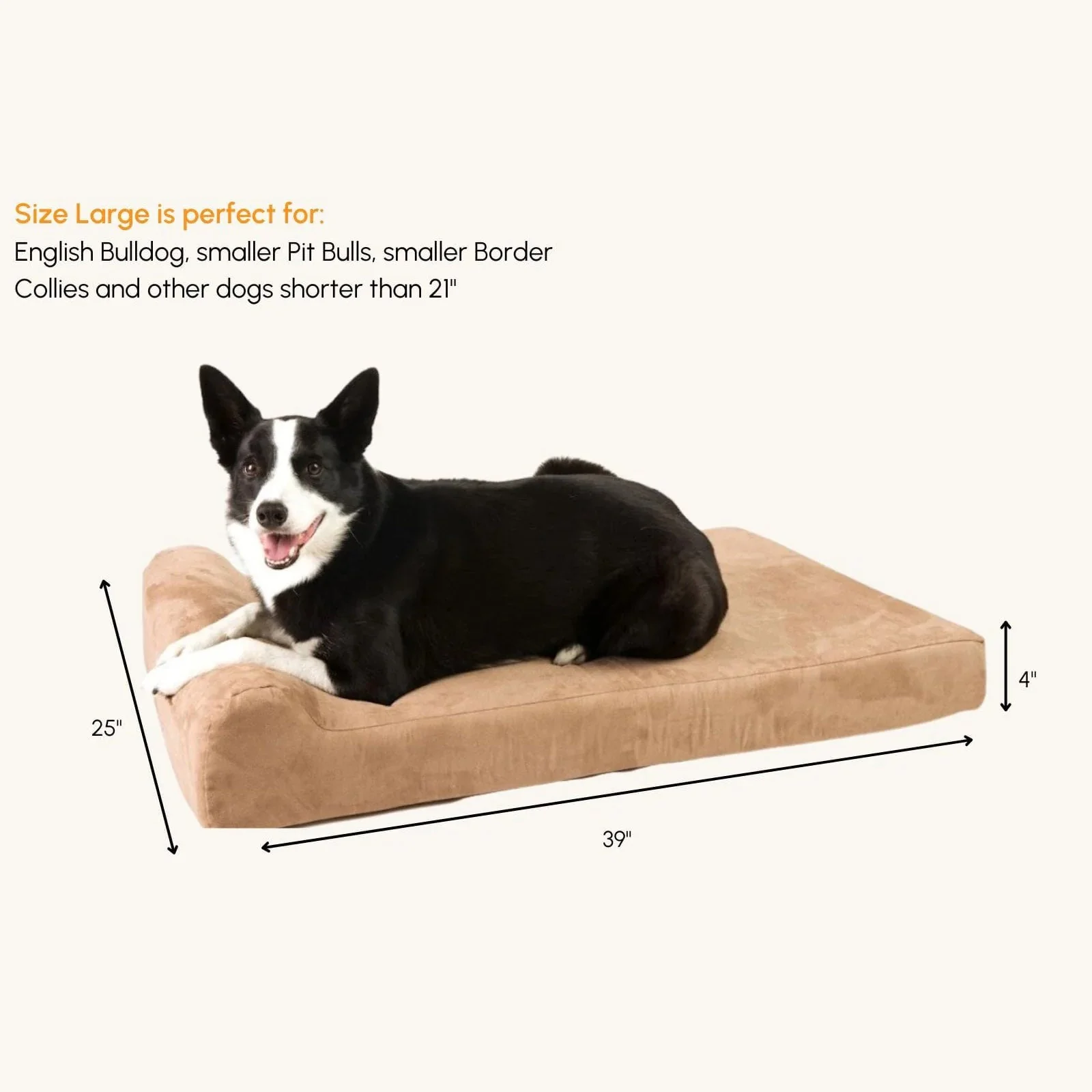 Big Barker Headrest Dog Bed, 4" Thick – Orthopedic Support for Small to Large Dogs - Image 37