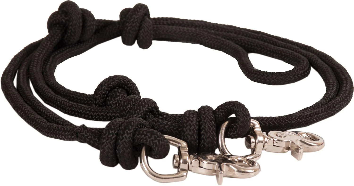 Mustang Mountain Rope 8' Knotted Barrel Rein - Image 2