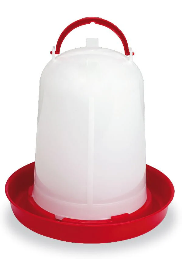 Economy Plastic Poultry Waterer – Durable Snap-Together Chicken Waterer, 1.5L / 3L / 5L - Image 3