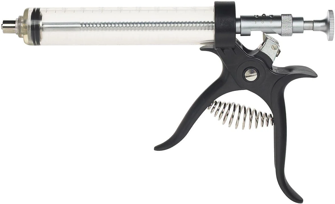 Cowboy Pistol Grip Syringe, 50 mL