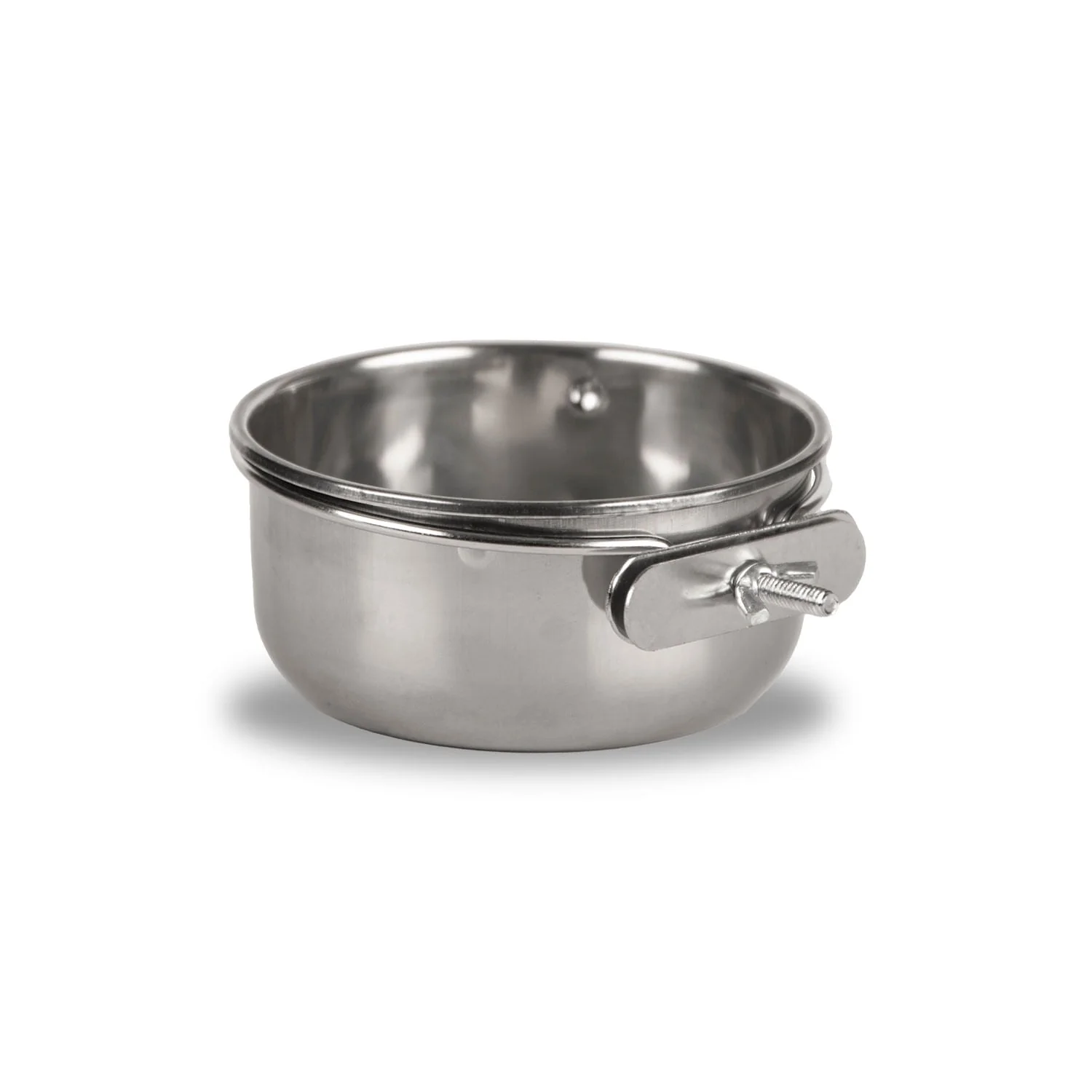 Jeffers Stainless Steel Coop/Kennel Cup with Clamp - Image 4