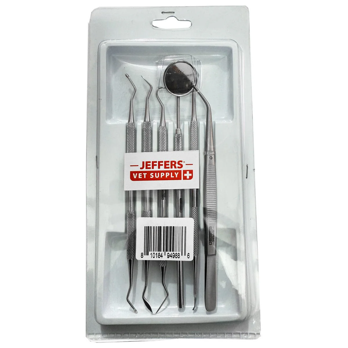 Jeffers Pet Dental Care Kit – Stainless Steel Scaler and Scraper Set for Dogs and Cats – Teeth Cleaning & Tartar Remover Tools - Image 2