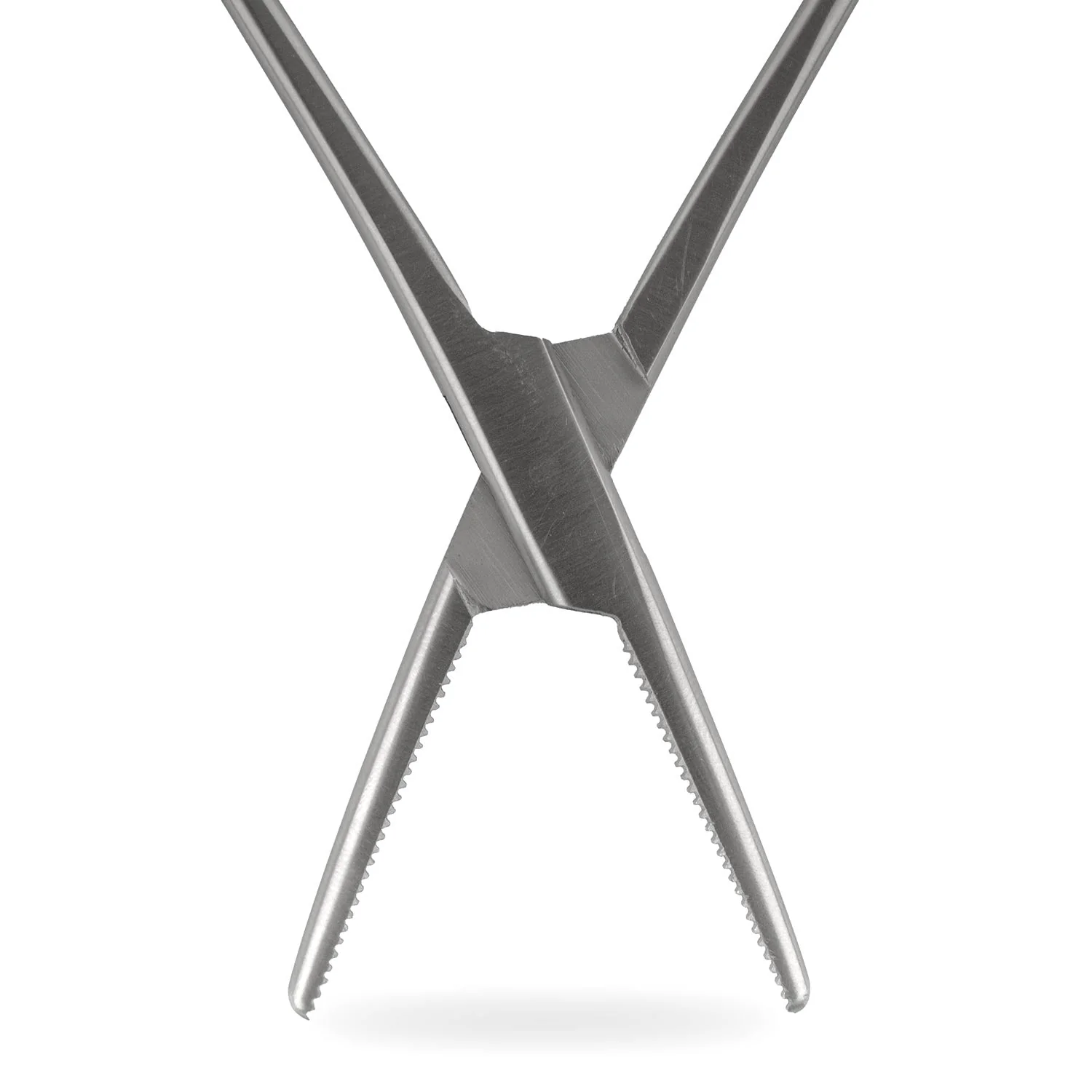 Jeffers Stainless Steel Artery Forceps/Needle Holder with Locking Mechanism, Curved or Straight Tip - Image 7
