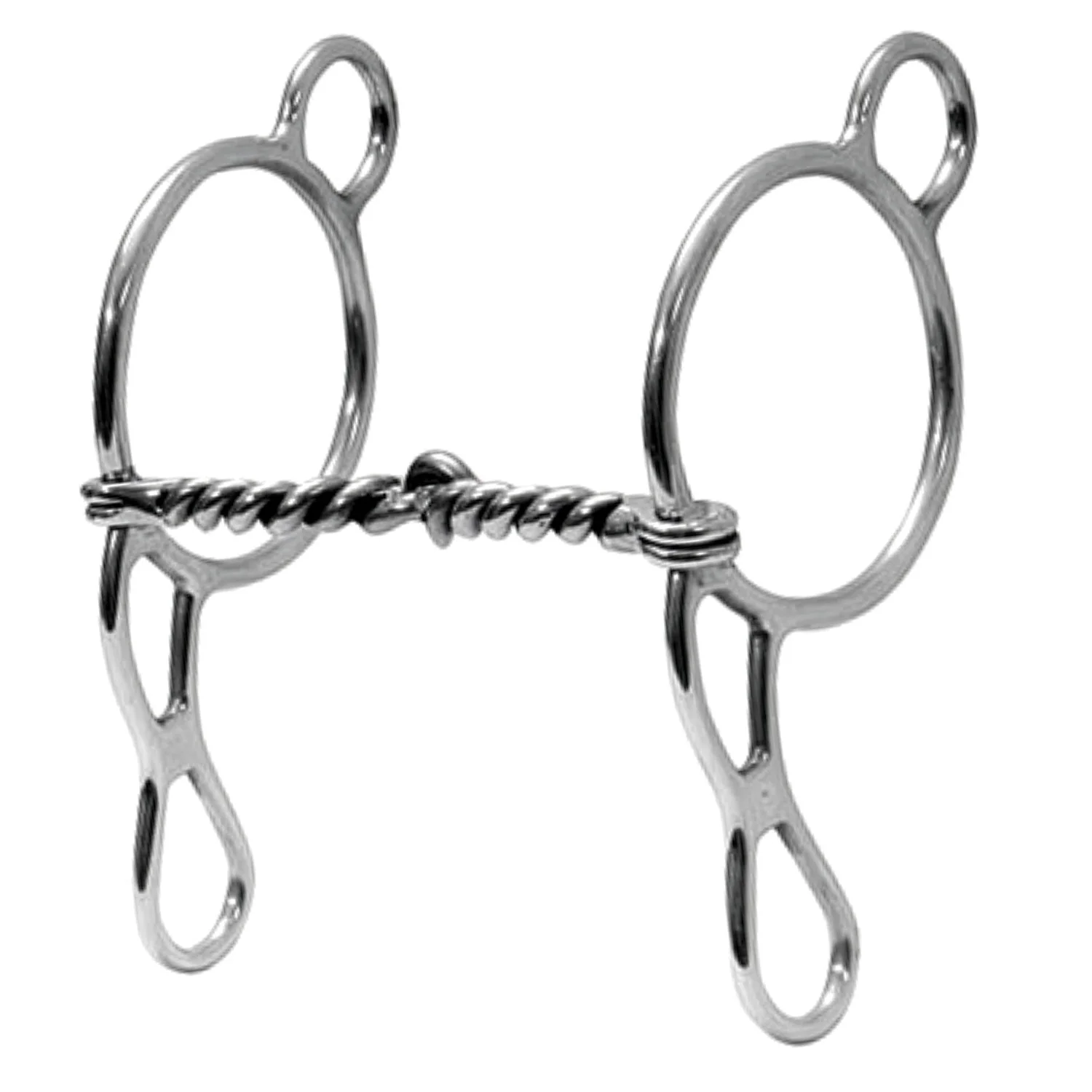 Jeffers Twisted Sweet Iron Mouth Horse Bit - Image 2