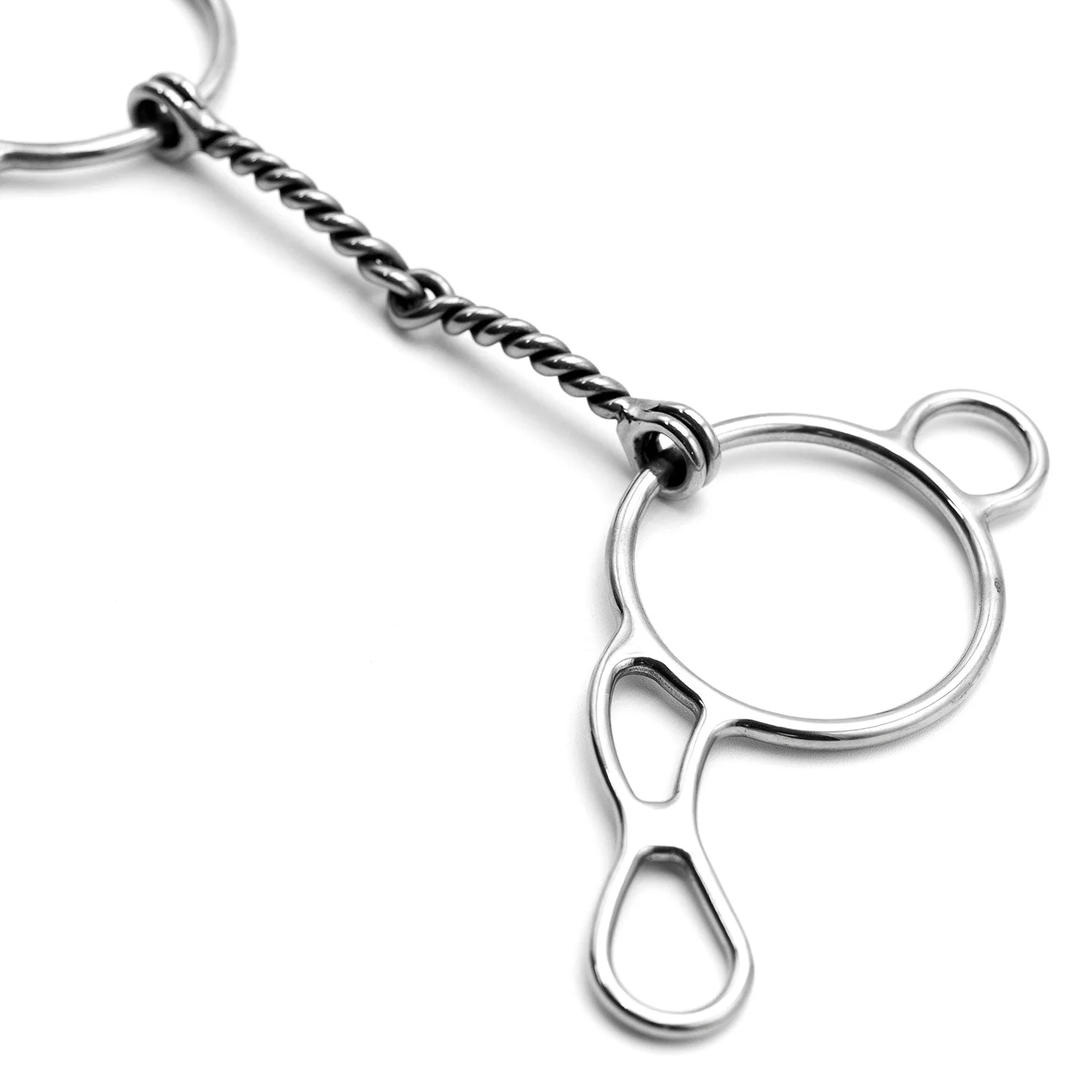 Jeffers Twisted Sweet Iron Mouth Horse Bit - Image 4