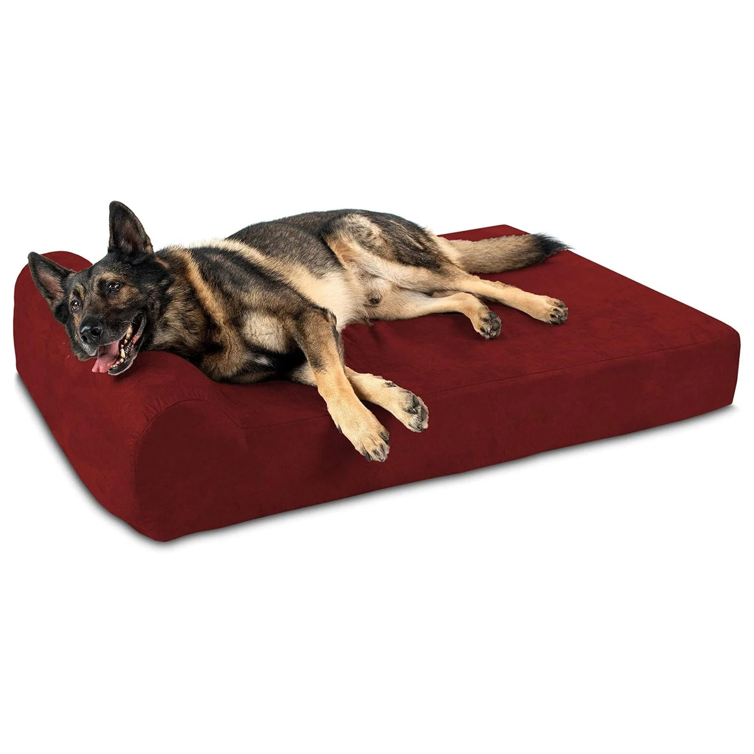Big Barker 7" Thick Headrest Dog Bed – Orthopedic Foam Bed for Large & Giant Breed Dogs, Vet Recommended, Machine Washable - Image 24
