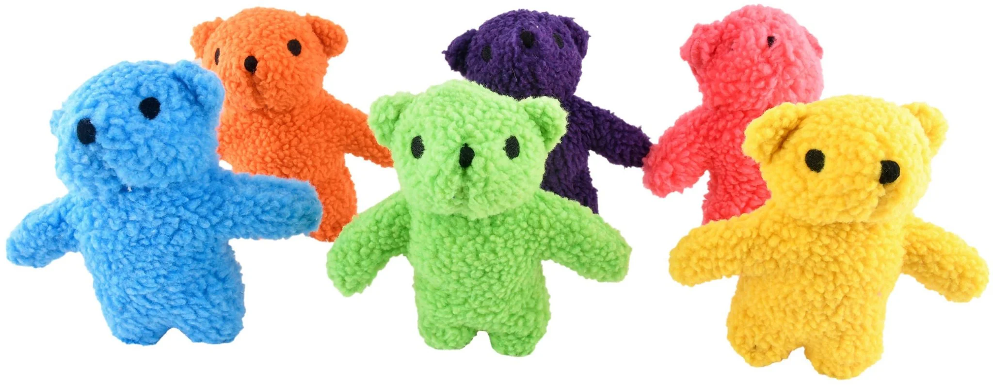 Jeffers Fleecy Bear Plush Squeaker Dog Toys - Image 2