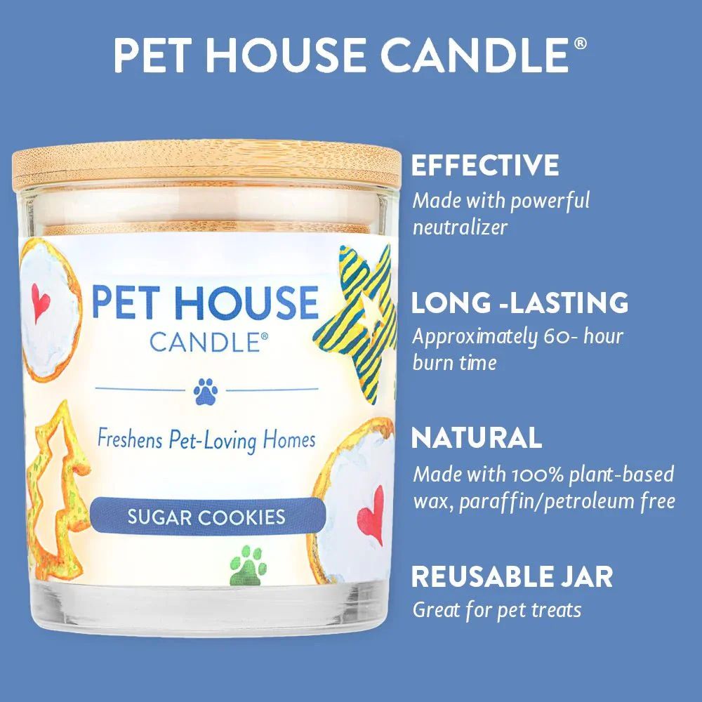 Pet House Candle, 9 oz – Pet Odor Eliminating, Non-Toxic, Long-Lasting, Hand-Poured in USA - Image 124