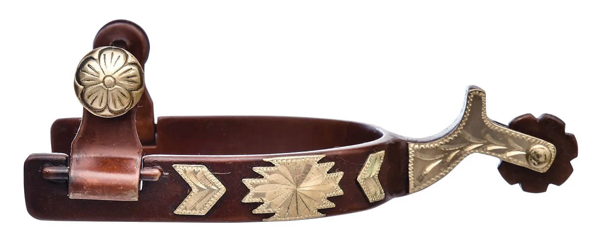 Jeffers Women's Western & Barrel Racing Spurs – Stainless Steel, Rosebud, Ball End & 10 Point Options - Image 2