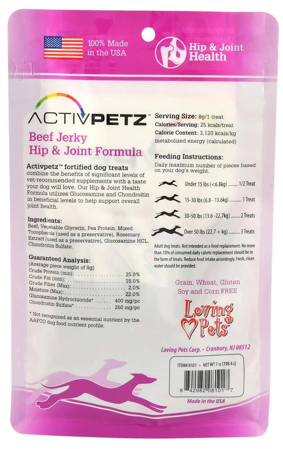 ActivPetz Hip & Joint Jerky Treats, Beef - Image 4