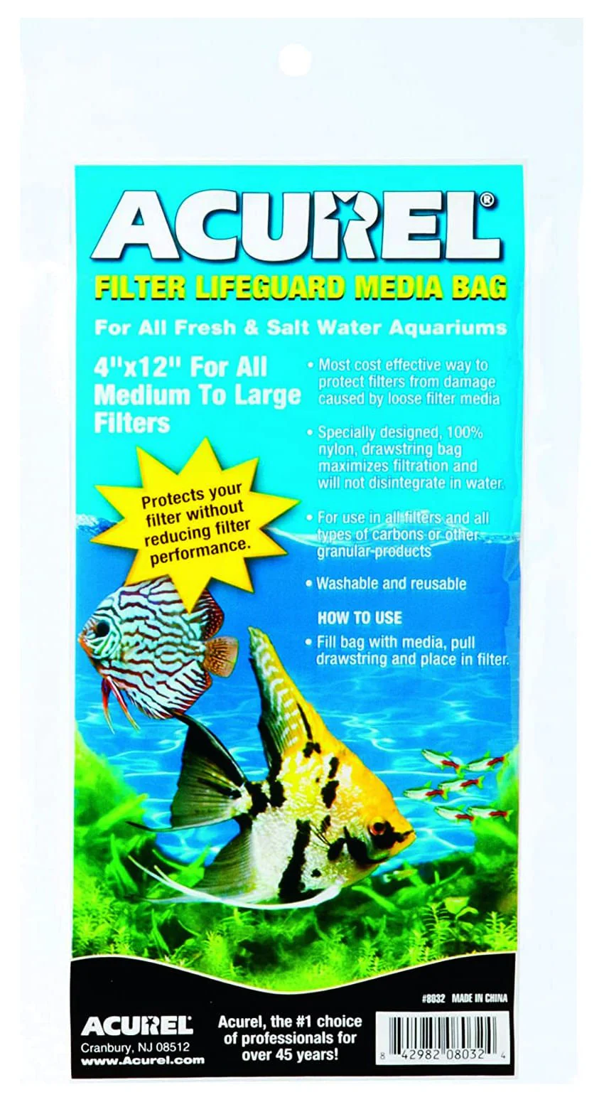 Acurel Carbon Filter Lifeguard Media Bags with Drawstring - Image 2