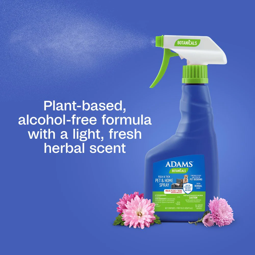ADAMS Botanicals Flea & Tick Pet & Home Spray, 16 oz - Image 6