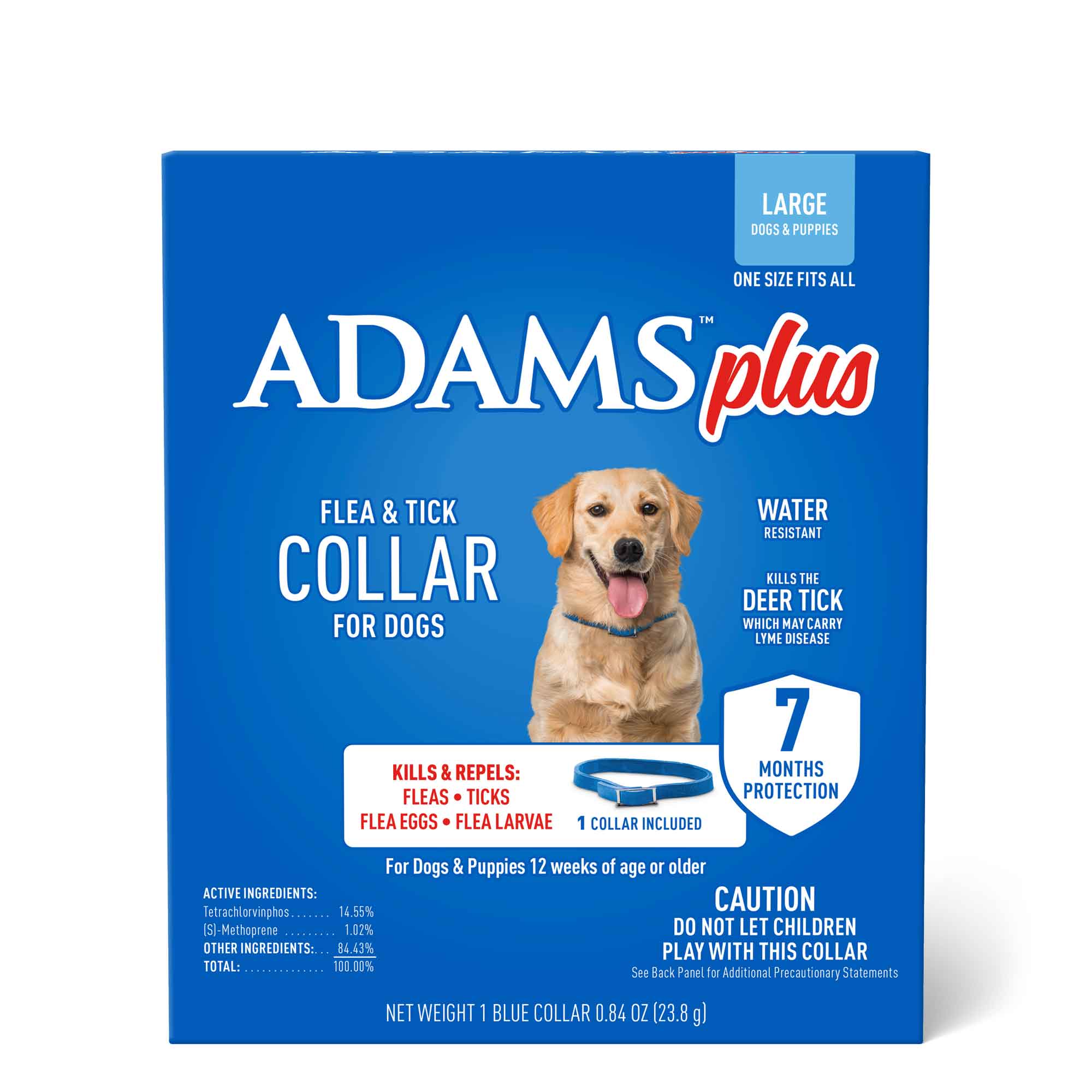 Adams Plus Dog Flea & Tick Collar - Image 2