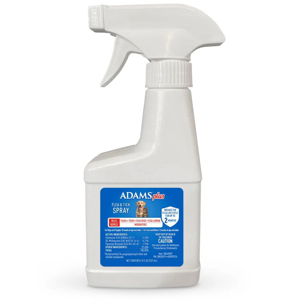 Adams Plus Flea & Tick Spray for Dogs & Cats - Image 18