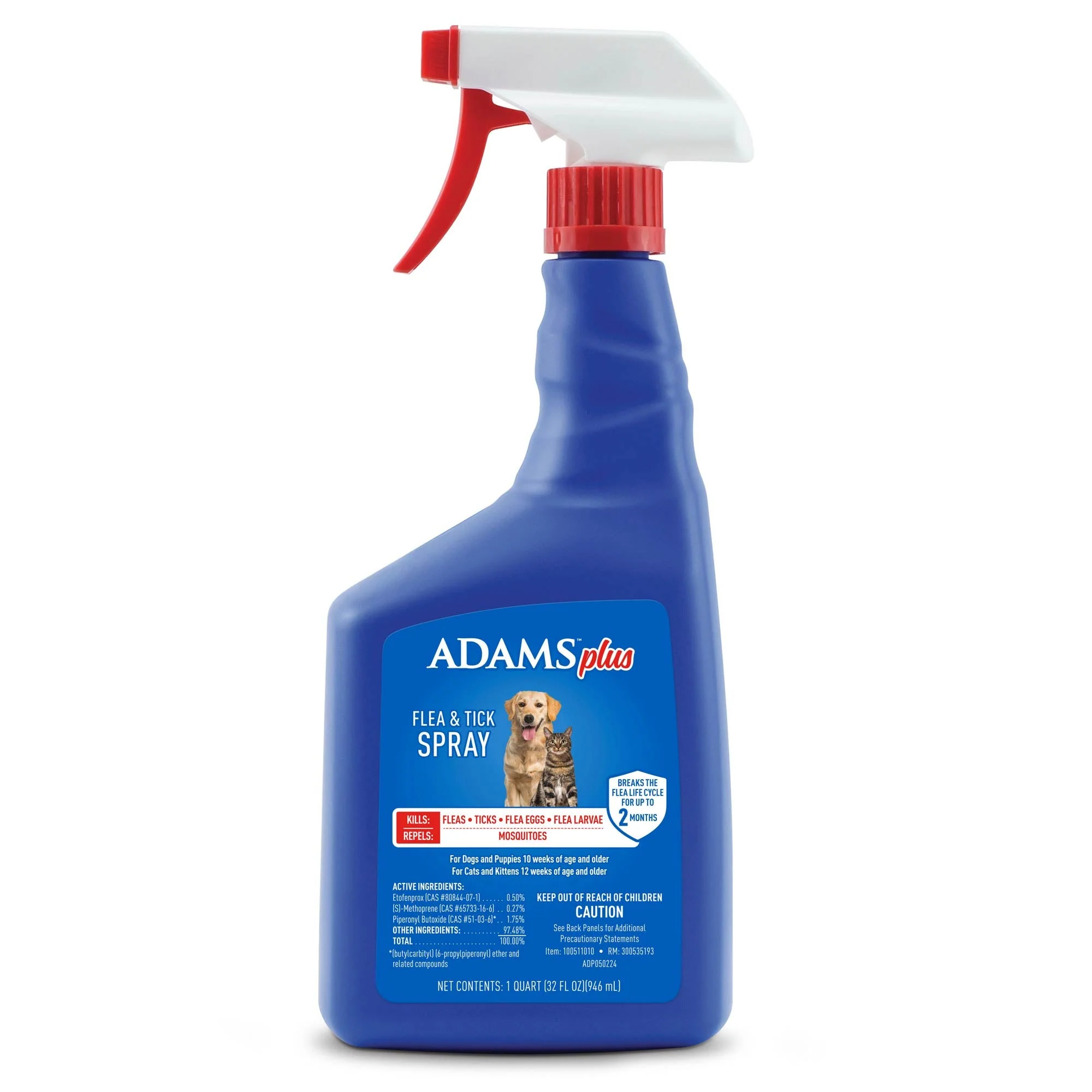 Adams Plus Flea & Tick Spray for Dogs & Cats - Image 8