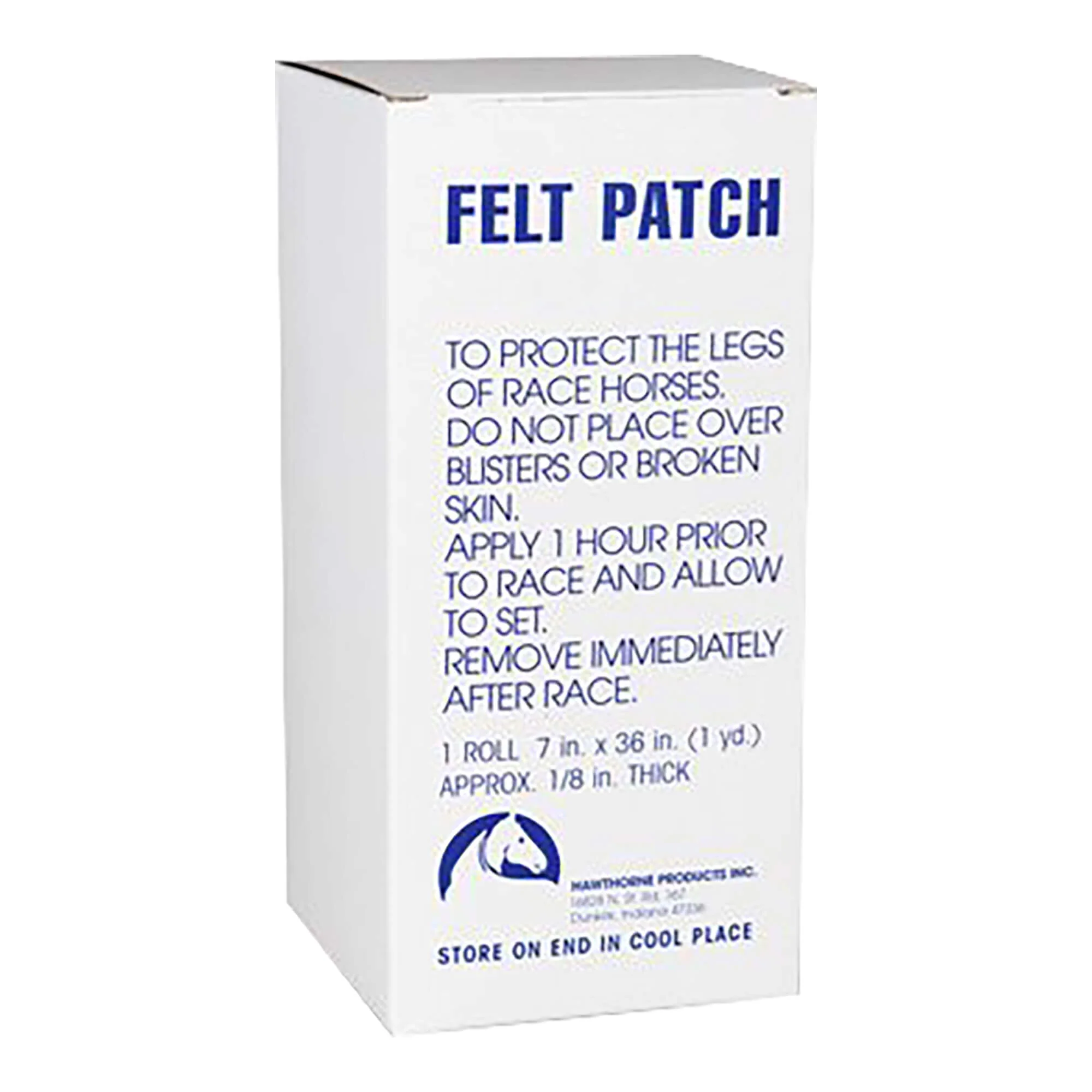 Adhesive Felt Patch Roll for Horses, 7" x 1 yd