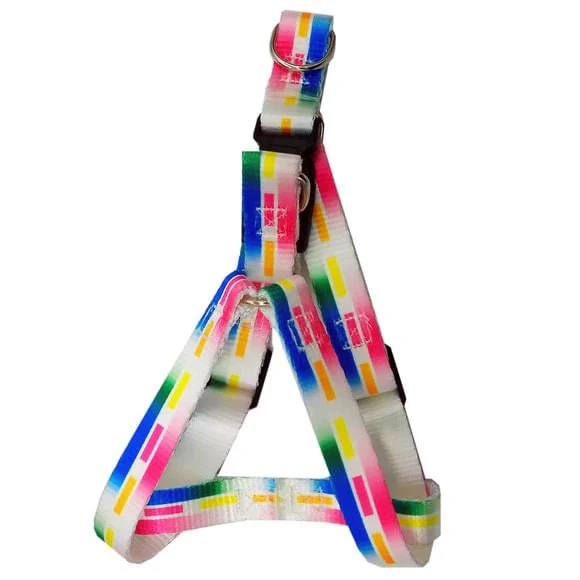 Adjustable Dog Harness, Assorted Double-Sided Print, Up to 25 lbs - Image 2